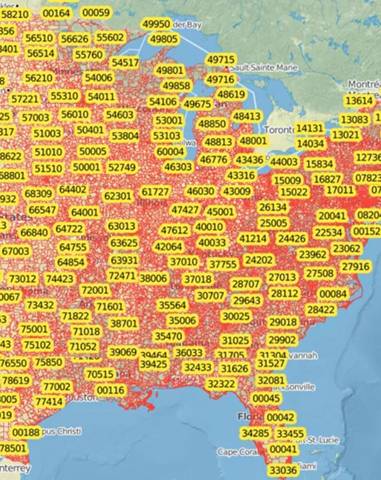 United States Zip Codes